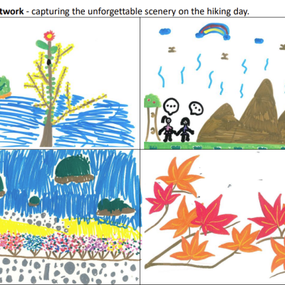 Children Drawing Of The Hikes 2